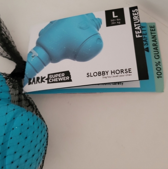 Bark Box Super Chewer Dog Toy Hard Slobby Horse Large Breed New With Tags - Picture 2 of 3